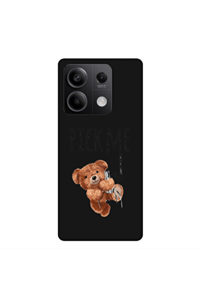 Other Xiaomi Redmi Note 13 5G Pick me Black Colored Silicone TPU Θήκη