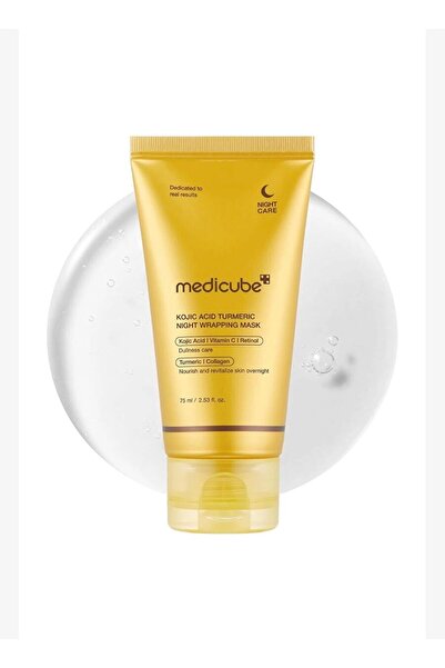 Medicube - قناع كوجيك أسيد والكركم الليلي (قناع ليلي لتفتيح البشرة)