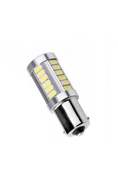 OEM Μονοπολική Λάμπα LED1156 12V CAN BUS 18W 6000K Σετ 2τμχ