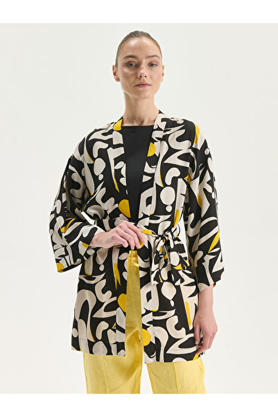 LC Waikiki Γυναικείο κιμονό Oversize με γιακά σάλι