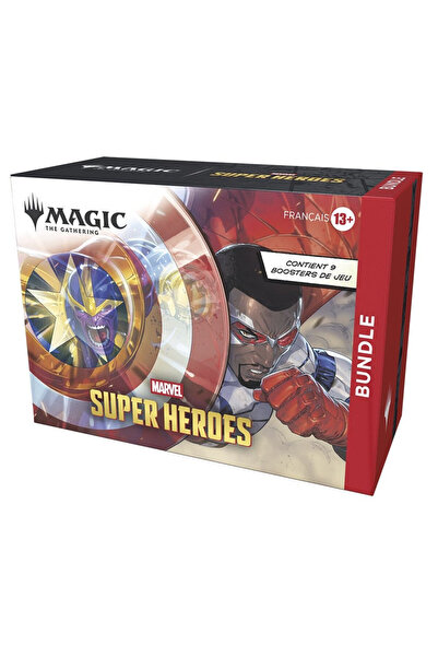 Wizards of the Coast Magic: The Gathering – Pachet Marvel Super Heroes (FR)