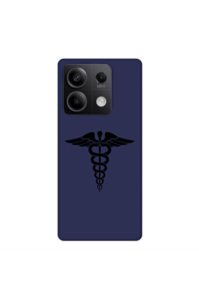 Other Xiaomi Redmi Note 13 5G Medical Spa Dark blue Colored Silicone TPU Θήκη