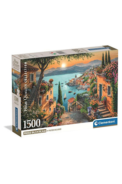 CLEMENTONI Puzzle 1500 piese - Colectie de inalta calitate - Pasi spre port