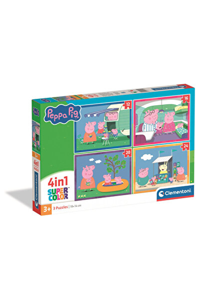 CLEMENTONI Puzzle 4 In 1 - Peppa Pig 2026