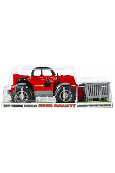 MC Micostore Utilaj agricol MegaCreative 500579, 26cm, plastic, rosu, 3+ ani