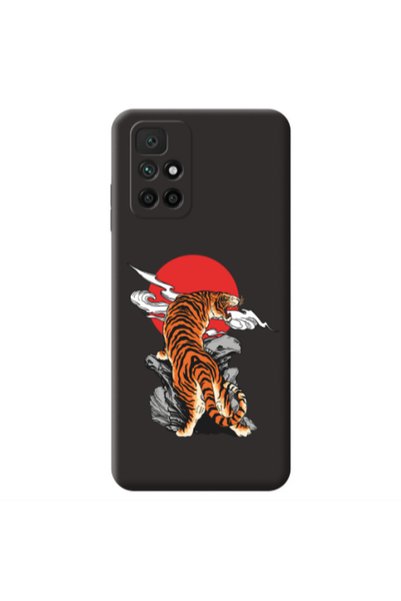 Other Xiaomi Redmi 10 2022 Angry Gorilla Black Colored Silicone TPU Θήκη