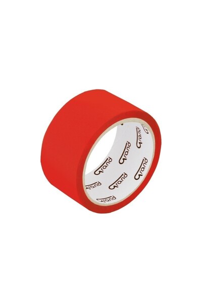 MC Micostore Κολλητική ταινία Grand 130-1243, απλή, 48mm x 50m, κόκκινη, Ακρυ...