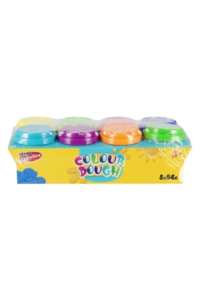 MC Micostore Plastilina Mega Creative Colour Dough 545756, 5x6x5cm, 8x56g, se...