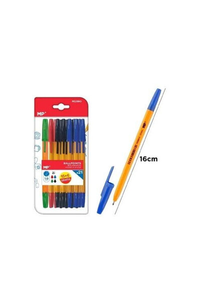 OEM Pixuri 3 culori MP Main Paper 1,0 mm set 21 bucăți mix