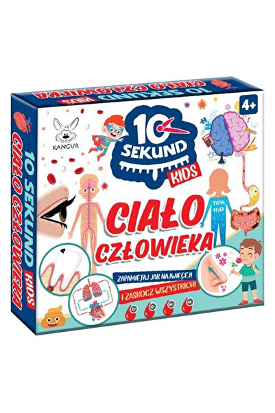 OEM 10 Secunde: Joc Educativ despre Corpul Uman pentru Copii 4+ - Kangur