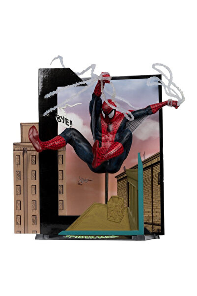OEM Figurina PVC Spider-Man 1/10, Marvel, 18 cm, multicolor