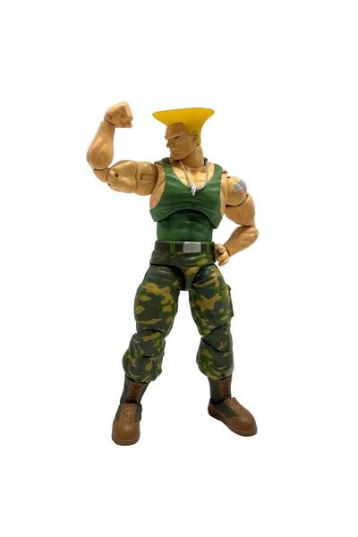 OEM Figurina Jada Toys, Ultra Street Fighter II: The Final Challengers Guile ...