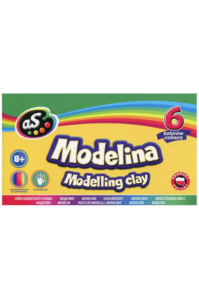 OEM Modelina termorezistenta ASTRA 6 culori, set pentru crearea de modele