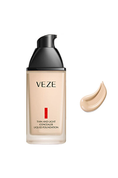 La meila VENZEN Υγρό Make-up για Βελούδινο Αποτέλεσμα 30ml - χρώμα: 1 # Ελεφα...