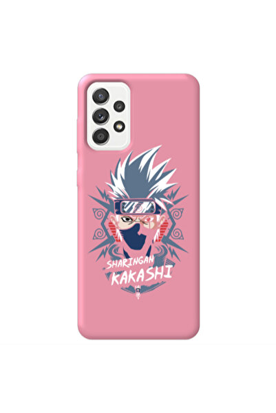 Other Samsung A13 4G Anime Mangoo Pink Colored Silicone TPU Θήκη