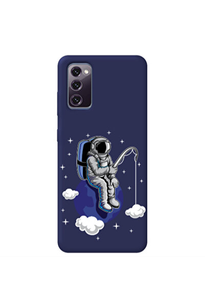 Other Samsung S20 FE Fishing space Dark blue Colored Silicone TPU Θήκη