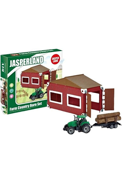 OEM Set constructie ferma stana tractor cu remorca Merkpol multicolor
