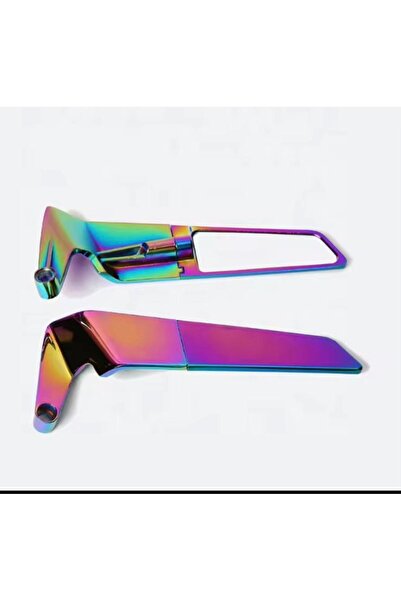 Scooter H2 Hologram Dikiz Aynası Neo Chrome | Katlanabilir Aynası | Sağ Sol T...