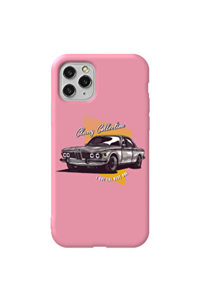 Other Apple iPhone 11 Pro Classy Collection Pink Colored Silicone TPU Θήκη