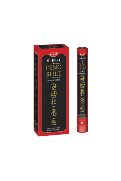 MC Micostore Betisoare parfumate Hem 169, Feng Shui 5 in 1, set 20 buc