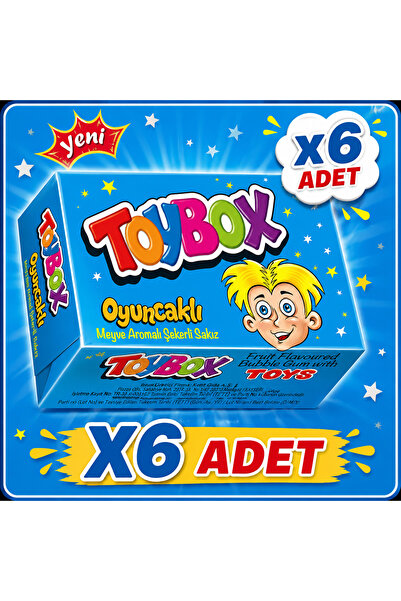 Toybox Oyuncak Şekerli Sakız x6 adet