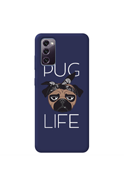 Other Samsung S20 FE Pug Life Dark blue Colored Silicone TPU Θήκη