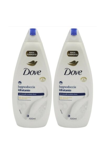 Dove Pachet Gel de duș Original Care cu cremă hidratantă, 2 X 700 ml