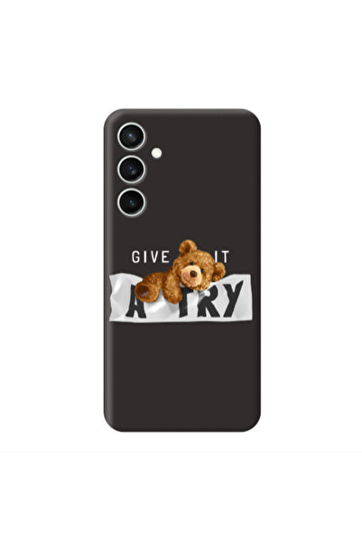 Other Samsung S24 Plus Give me Black Colored Silicone TPU Θήκη