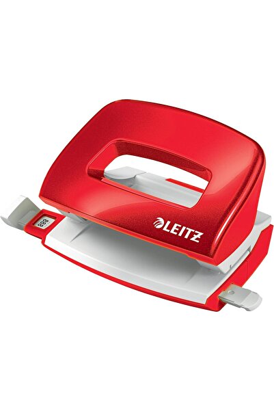 Leitz Perforator WOW Mini cu capacitate de 10 coli