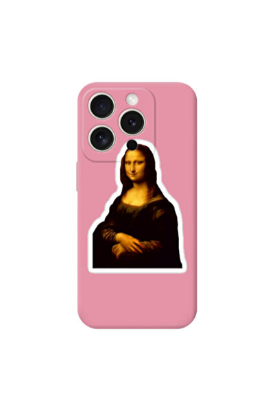 Other Apple iPhone 15 Pro Max Davinci Pink Colored Silicone TPU Θήκη