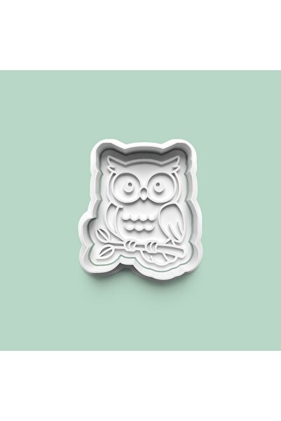 AKTASTORE Owl Figure Cookie Mold and Sugar Dough Mold 0976-3