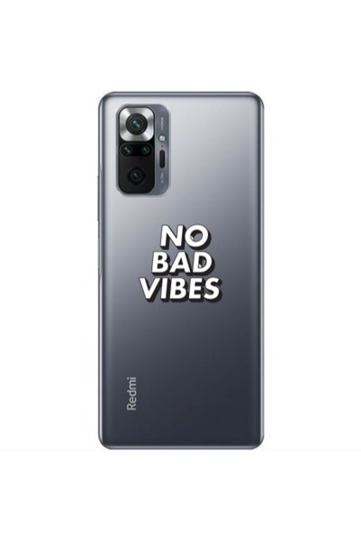 Other Xiaomi Redmi Note 10 Pro 4G No bad vibes Transparent Silicone TPU Θήκη