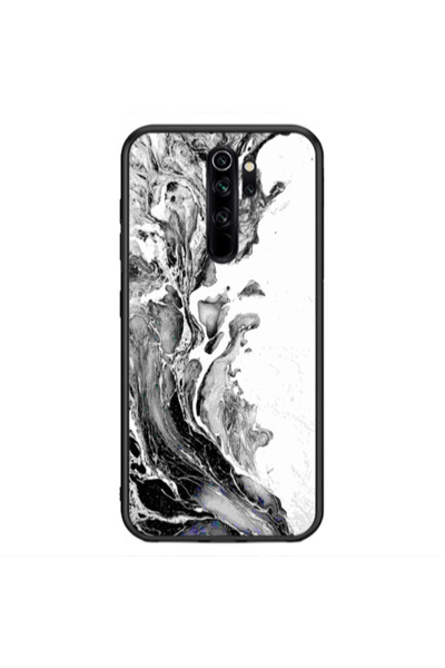 Other Xiaomi Redmi Note 8 Pro Marble River Black Glossy Θήκη