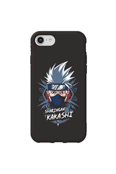Other Apple iPhone 7 Anime Mangoo Black Colored Silicone TPU Θήκη