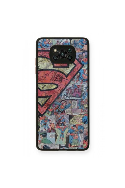 Other Xiaomi Poco X3 /X3 Pro Superman galaxy Black Glossy Θήκη