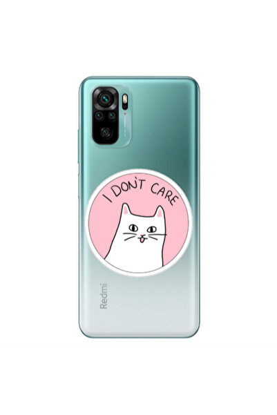 Other Xiaomi Redmi Note 10S I dont Care Transparent Silicone TPU Θήκη