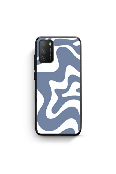 Other Xiaomi Poco M3 Wavy Black Glossy Θήκη