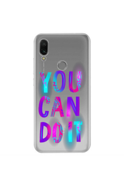 Other Xiaomi Redmi Note 7 You Can Doit Transparent Silicone TPU Θήκη