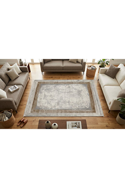 Merinos Therapy Serisi %100 Premium Akrilik Modern Çerçeveli Salon Oturma Oda...