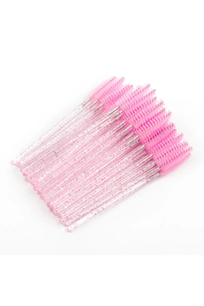 Choice1 Pink Wholesale 50pcs Disposable EyelashBrushes ExtensionCrystal Eyebr...