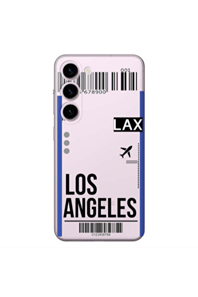 Other Samsung S23 Plus Los angeles Transparent Silicone TPU Θήκη