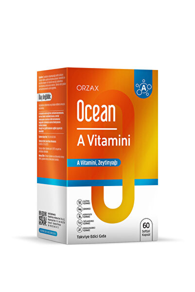 Ocean A Vitamini 1000 µg & Zeytinyağ 60 Kapsül