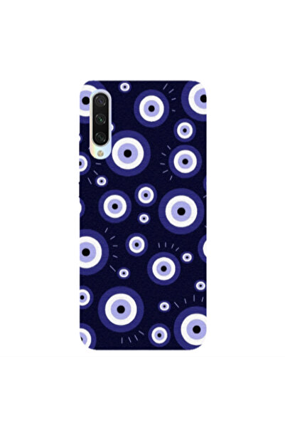 Other Xiaomi Mi 9 Lite Purple evil eye bead Transparent Silicone TPU Θήκη