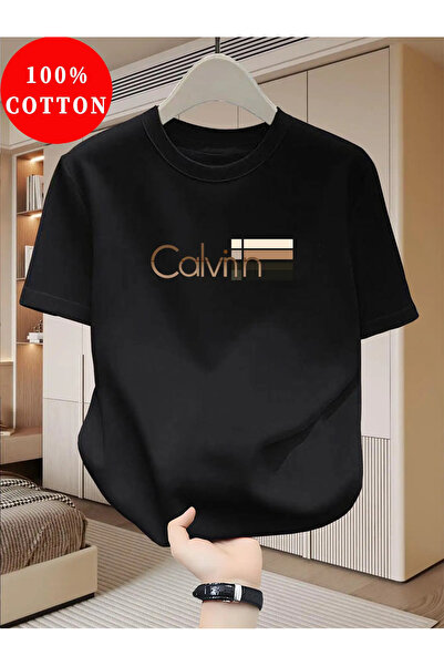 799 Men'S Heavyweight 100% T-Shirt - Dark Gray Minimalist Everyday Tee, Breat...