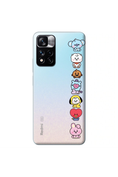 Other Xiaomi Redmi Note 11 Pro 5G Lovely animals Transparent Silicone TPU Θήκη