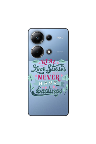Other Xiaomi Poco M6 Pro 4G Love Stories Transparent Silicone TPU Θήκη