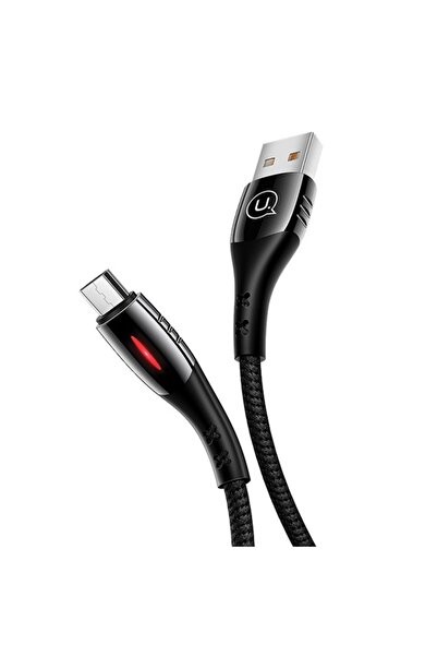 Usams US-SJ346 Cablu USB la Micro USB 1.2m Negru