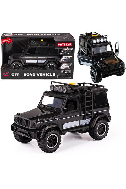 LENA Mașină de teren off-road cu tracțiune inerțială, lumină și sunet