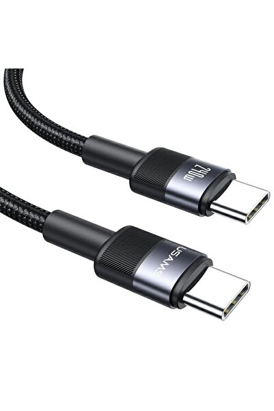 Usams SJ-727 Cablu de date USB-C la USB-C 240W 1.2m Negru