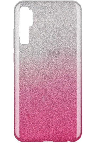 Other Xiaomi Mi Note 10 10 Pro Θήκη Σιλικόνης Λαμπερή Δίχρωμη Ροζ Κωδικός: 39039